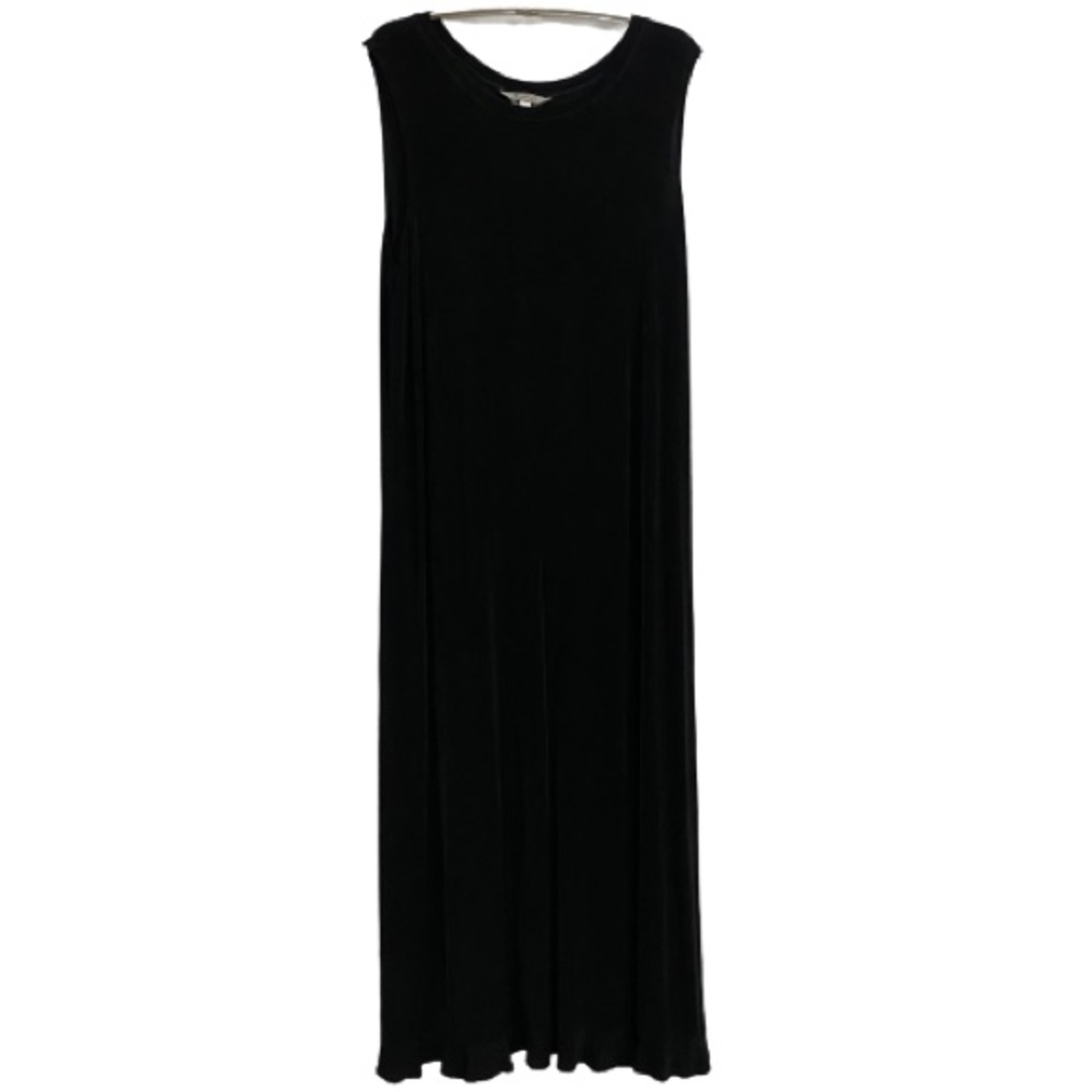 Stonebridge Sleeveless Knit Maxi Dress Lycra Spandex Jersey PullOn Round Neck 1X